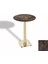 Tokyo Bistro Werzalit Masa Yuvarlak 70 cm (Gold) - Metalic Oxid 3 1