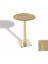 Tokyo Bistro Werzalit Masa Yuvarlak 70 cm (Gold) - Avalon Pine 1