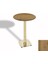 Tokyo Bistro Werzalit Masa Yuvarlak 70 cm (Gold) - Canyon Palace Oak 1