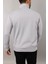 Erkek Uzun Kollu Slim Fit Pamuklu Yarım Fermuarlı Sweatshirt 3