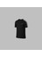 Büyük Beden Erkek Siyah Özel Supra Penye Kumaş Koşu ve Egzersiz Tshirt-Eşofman Seti 4-10XL 2