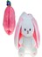 Peluş 25 cm Çilek Tavşan PL62263 1