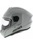 Axxıs Draken S Solıd V.2 Gloss Gray Kask + Füme Vizör 2
