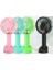Taşınabilir Mini USB Fan Telefon Standlı El Fanı 3 Kademeli Üfleyici Mini Vantilatör Soğutucu 2