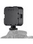 Mini LED Video Işığı Fotoğraf Doldurma Lambası 6500K Kısılabilir 5W Soğuk Ayakkabı Montaj Adaptörü 4