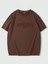 Erkek Brooklyn Kabartma Baskılı Oversize T-Shirt 4