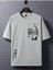 Erkek Slowly Baskılı Oversize T-Shirt 2