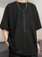 Erkek 3'lü Sırt Baskılı Oversize T-Shirt 2