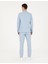 Erkek Açık Mavi Ex. Slim Fit %100 Keten Takım Elbise 50288869-VR003 5