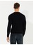 Erkek Lacivert Slim Fit Bisiklet Yaka Triko Kazak 50259091-VR033 5