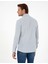 Erkek Indigo Slim Fit Uzun Kollu Gömlek 50297468-VR028 5