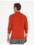 Erkek Turuncu Slim Fit Yarım Balıkçı Yaka Basic Triko Kazak 50296548-VR051 5