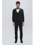 Siyah Armürlü Kırlangıç Yaka Tam Astar Yelekli 6 Drop Slim Fit Dar Kesim Smokin Damatlık 1001225178 2