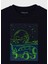 04-09 Yaş Erkek Çocuk Siyah - Mavi Renk Blue Black Uzun Kol Sweat 5