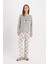 Fall in Love Looney Tunes Pijama Takım Welsoft Pelüş Bisiklet Yaka Uzun Kollu Üst Desenli Alt C5482AX24AU 3