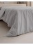 Manon King Size %100 Pamuk Ranforce Düz Nevresim - Gri 2