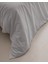 Manon King Size %100 Pamuk Ranforce Düz Nevresim - Gri 3
