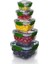 5'li Set Master Kare Saklama Kabı (275 ml - 500 ml - 900 ml - 1500 ml - 2400 Ml) 1