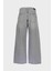 Weslie Gri Normal Bel Wideleg Patı Fermuarlı Jean Pantolon C 4530-209 2
