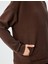 Basic Kapüşonlu Spor Sweatshirt Cep Detaylı 5