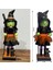 Halloween Cadı Şeklinde Ahşap Fındıkkıran Nutcracker Dekor Süs 26X7 cm 1
