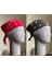 2 Adet %100 Pamuklu Desenli Bandana Klasik Desen Desen Bandana Etnik Desen Bandana 1