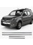 Renault Kangoo 2008 ve Üzeri Krom Cam Çıtası 4 Prç. Paslanmaz Çelik 1