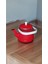 Emaye Kırmızı Çaydanlık Kahve Demlik Suluk Kettle 2 Litre Çinko Retro Vintage Nostalji 2