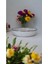 Emaye Muhallebi Yemek Kahvaltı Tabak Desenli 24CM , Çukur Tabak, Salata Tabak, Cips Tabak 6lı Set 4