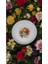 6 Lı Set Emaye Muhallebi Tabak 24 cm Desenli Yemek Kahvaltı Tabak Desenli Salata Cips Tabak Kase 1