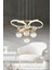 9278-50 Sr 4 Toplu Gold Led Avize(Beyaz Işık -Sarı Işık - Gün Işığı) 1