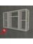 Beyaz Dekoratif Duvar Rafı 80x50x20 cm Dayanıklı Suntalam Malzeme ile Modern Tasarım 2