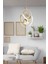 Modern Tekli Sarkıt Power LED Avize Concept Ürün Gold Sarı Ledli Avize BURENZE210 1