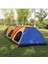 4 Kişilik Su Geçirmez Kamp Çadırı Kolay Kurulum Renkli 4 m² Alan 3