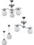 Avizeseti Modern beyaz Komple Set Avize Tekli Ikili Üçlü Avize 1