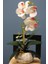 Dekoratif 2li Mini Yapay Islak Orkide Tanzimi Beyaz-Fuşya 45 Cm 1
