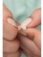 925 Ayar Gümüş Rose Pırlanta Montür 4 mm Tektaş Küpe 1
