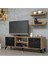 Mobilya 138 cm TV Ünitesi Çam ve Mermer Desenli Modern Tasarım Oturma Odası Mobilyası 1