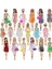 42 Parça Oyuncak Bebek Aksesuarları Frozen-Barbie- Cindy Için Uyumludur 3