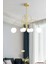 Rachel Modern Kapalı Globe Camlı Altılı Avize 1