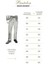 Erkek Lacivert Slim Fit Dar Kesim Pamuklu Esnek Chino Pantolon 3