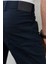 Erkek Lacivert Slim Fit Dar Kesim Pamuklu Esnek Chino Pantolon 7