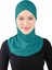 Çapraz Hijab - St 232 Petrol Yeşili 1