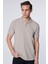 Erkek 5'li Paket Siyah-Gri-Beyaz-Haki-Bordo Slim Fit Dar Kesim Pamuklu Düz Pike Polo Yaka Tişört 3