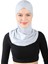 Çapraz Hijab - St 232 Açık Gri 1