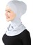 Çapraz Hijab - St 232 Açık Gri 2