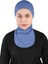 Küçük Hijab Bone - St 225 Indigo Mavi 1