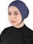 Çeneli Hijab Bone - St 110 Lacivert 1