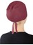 Pileli Geçme Bone - St 256 Bordo 4