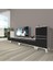 Eko 9220T Mdf Silver Tv Ünitesi Tv Sehpası - Beyaz - Siyah 1